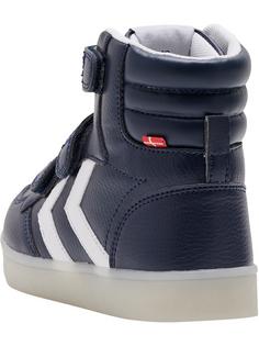 Rückansicht von hummel STADIL FLASH Sneaker Kinder BLACK IRIS