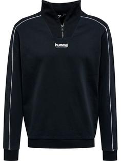 hummel hmlLGC WESLEY HALF ZIP SWEATSHIRT Sweatshirt BLACK