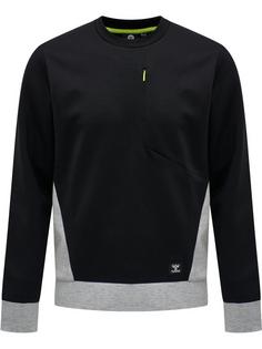 hummel hmlTROPPER SWEATSHIRT Funktionssweatshirt Herren BLACK