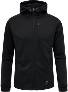 hummel hmlTROPPER ZIP HOODIE Funktionssweatshirt Herren BLACK