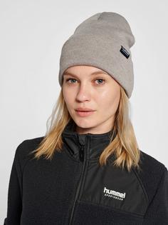 Rückansicht von hummel hmlLGC DELTA BEANIE Laufmütze LEGACY MELANGE