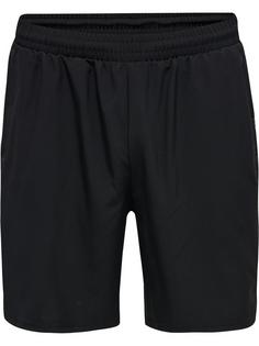 hummel hmlMOVE GRID WOVEN SHORTS Funktionsshorts Herren BLACK