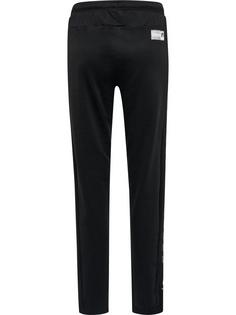 Rückansicht von hummel hmlMOVE GRID COT. PANTS WOMAN Trainingshose Damen BLACK