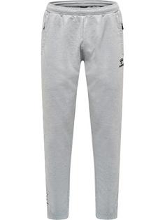 hummel hmlMOVE GRID COTTON PANTS Trainingshose Herren GREY MELANGE