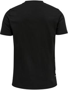 Rückansicht von hummel hmlMOVE GRID COTTON T-SHIRT S/S Funktionsshirt Herren BLACK