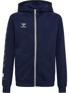 hummel hmlMOVE GRID COTTON ZIP HOODIE KIDS Hoodie Kinder MARINE