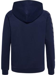 Rückansicht von hummel hmlMOVE GRID COTTON ZIP HOODIE KIDS Hoodie Kinder MARINE