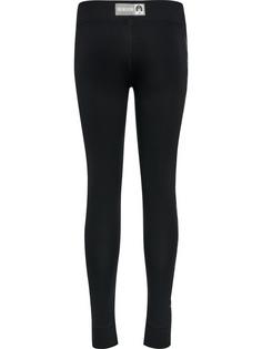 Rückansicht von hummel hmlMOVE GRID COTTON TIGHTS KIDS Tights Kinder BLACK