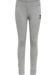 hummel hmlMOVE GRID COTTON TIGHTS KIDS Tights Kinder GREY MELANGE