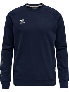 hummel hmlMOVE GRID COTTON SWEATSHIRT Funktionssweatshirt Herren MARINE