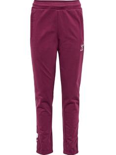 hummel hmlMOVE GRID COTTON PANTS KIDS Trainingshose Kinder GRAPE WINE