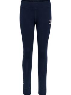 hummel hmlMOVE GRID COTTON TIGHTS KIDS Tights Kinder MARINE