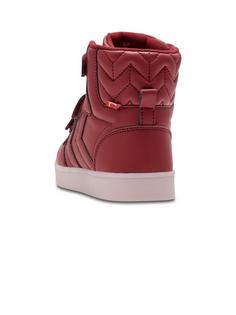 Rückansicht von hummel STADIL FLASH Sneaker Kinder EARTH RED