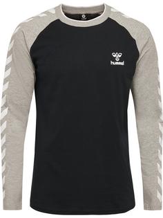 hummel hmlMARK T-SHIRT L/S T-Shirt Herren BLACK