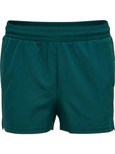 hummel hmlMOVE GRID WOVEN SHORTS WOMAN Funktionsshorts Damen DEEP TEAL