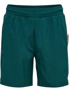 hummel hmlMOVE GRID WOVEN SHORTS KIDS Funktionsshorts Kinder DEEP TEAL