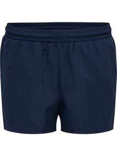 hummel hmlMOVE GRID WOVEN SHORTS WOMAN Funktionsshorts Damen MARINE