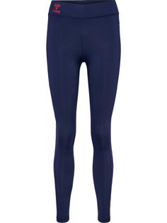 hummel hmlQ4 HW FULL LENGTH TIGHTS WO Tights Damen MARINE