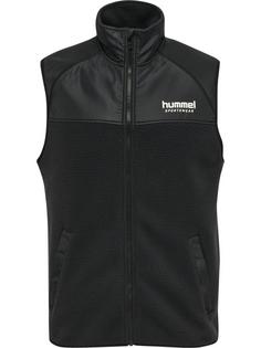 hummel hmlLGC CHARLEY FLEECE WAISTCOAT Gilet Herren BLACK