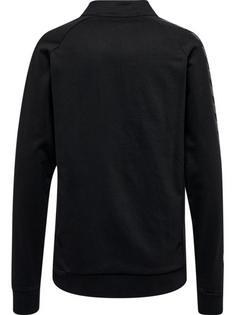 Rückansicht von hummel hmlMOVE GRID COT. ZIP JACKET WOMAN Funktionssweatshirt Damen BLACK