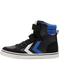 hummel SLIMMER STADIL HIGH JR Sneaker Kinder BLACK