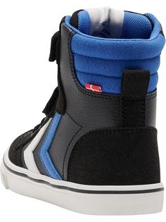 Rückansicht von hummel SLIMMER STADIL HIGH JR Sneaker Kinder BLACK