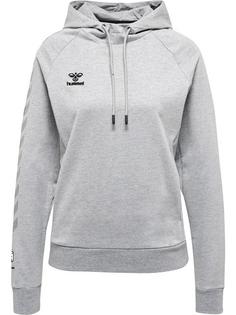hummel hmlMOVE GRID COTTON HOODIE WOMAN Hoodie Damen GREY MELANGE