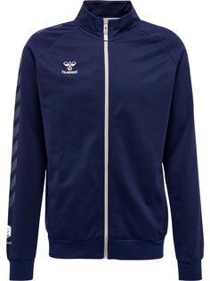 hummel hmlMOVE GRID COT. ZIP JACKET Funktionssweatshirt Herren MARINE