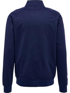 Rückansicht von hummel hmlMOVE GRID COT. ZIP JACKET Funktionssweatshirt Herren MARINE