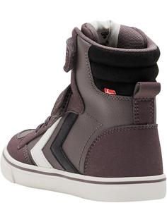 Rückansicht von hummel SLIMMER STADIL HIGH JR Sneaker Kinder SPARROW