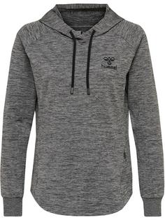 hummel hmlSELBY HOODIE Hoodie Damen DARK GREY MELANGE