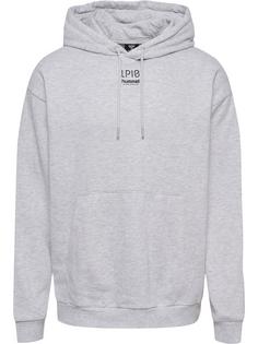 hummel hmlLP10 BOXY SWEAT HOODIE Hoodie Herren LIGHT GREY MELANGE