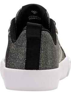 Rückansicht von hummel BASE COURT POINT GLITTER JR Sneaker Kinder BLACK