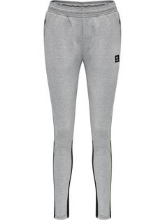 hummel hmlESSI TAPERED PANTS Trainingshose Damen GREY MELANGE