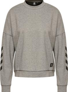 hummel hmlESSI SWEATSHIRT Funktionssweatshirt Damen GREY MELANGE