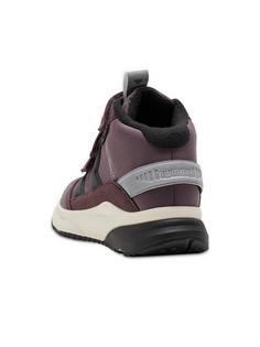 Rückansicht von hummel REACH ZERO MID TEX JR Sneaker Kinder SPARROW