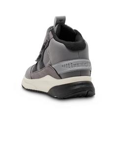 Rückansicht von hummel REACH ZERO MID TEX JR Sneaker Kinder STORMY WEATHER