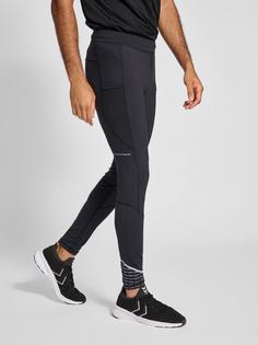 Rückansicht von Newline nwlCHICAGO TIGHTS MEN Tights Herren BLACK