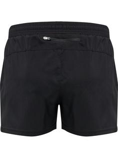 Rückansicht von Newline WOMEN CORE RUNNING SHORTS Funktionsshorts Damen BLACK