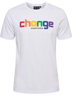 hummel hmlCHANGE T-SHIRT T-Shirt WHITE