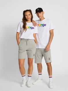 Rückansicht von hummel hmlCHANGE T-SHIRT T-Shirt WHITE