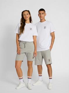 Rückansicht von hummel hmlEVERYTHING NOTHING T-SHIRT T-Shirt WHITE