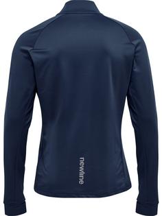 Rückansicht von Newline MEN CORE MIDLAYER Funktionssweatshirt Herren BLACK IRIS