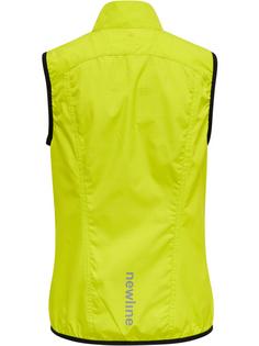 Rückansicht von Newline WOMEN'S CORE GILET Gilet Damen EVENING PRIMROSE