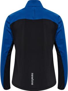 Rückansicht von Newline MEN CORE CROSS JACKET Funktionssweatshirt Herren TRUE BLUE