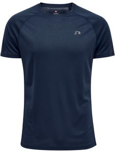 Newline MEN CORE RUNNING T-SHIRT S/S Funktionsshirt Herren BLACK IRIS