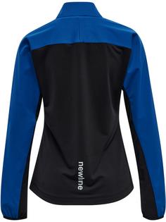 Rückansicht von Newline WOMEN CORE CROSS JACKET Funktionssweatshirt Damen TRUE BLUE