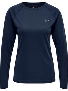 Newline WOMEN CORE RUNNING T-SHIRT L/S Funktionsshirt Damen BLACK IRIS