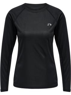 Newline WOMEN CORE RUNNING T-SHIRT L/S Funktionsshirt Damen BLACK
