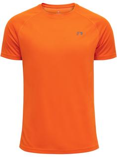Newline MEN CORE RUNNING T-SHIRT S/S Funktionsshirt Herren ORANGE TIGER